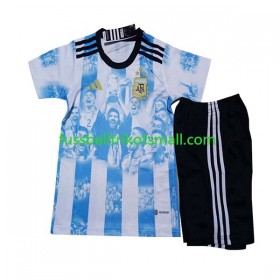 Fußballtrikots Argentinien All Stars Kinder 2023 Kurzarm Heimtrikotsatz kaufen